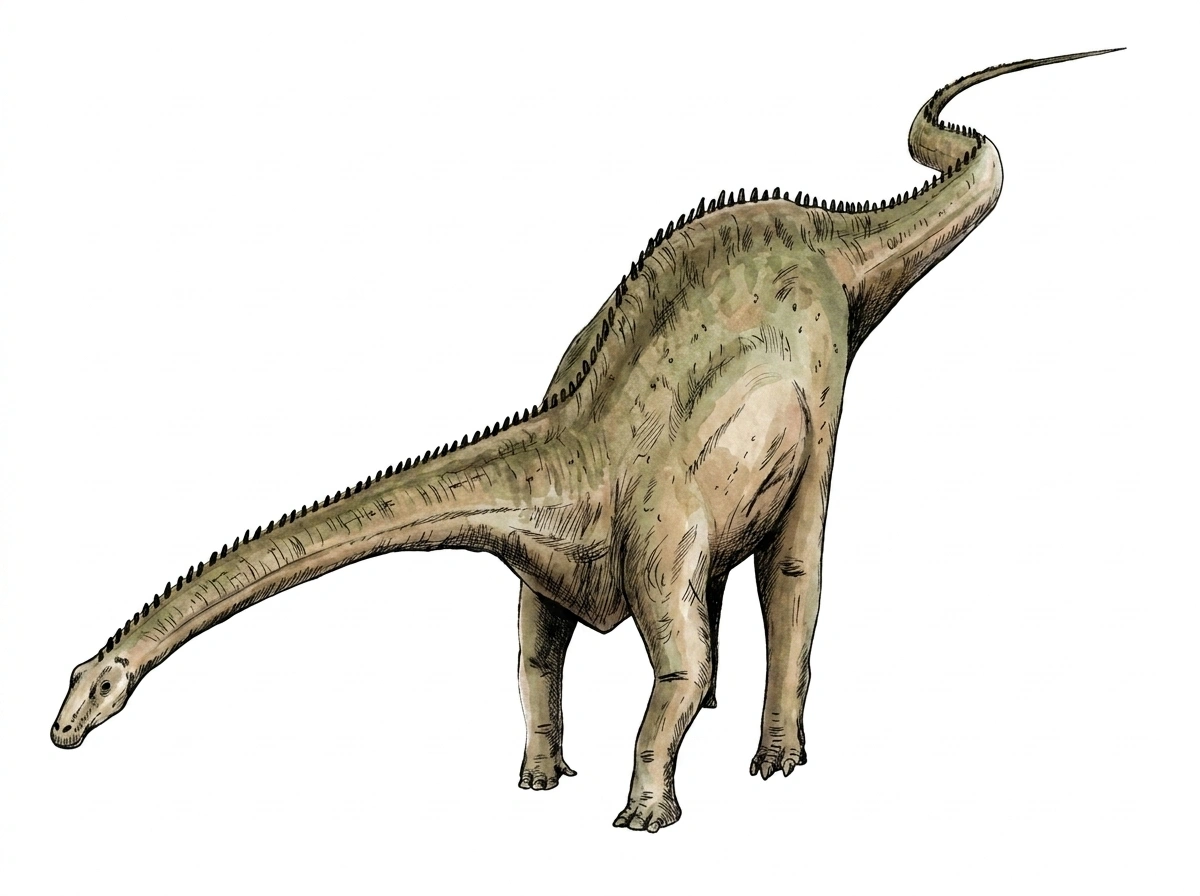 Ilustración paleontológica de Archaeodontosaurus