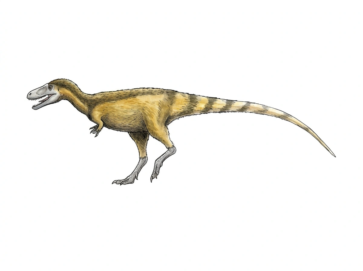 Ilustración paleontológica de Bagaraatan