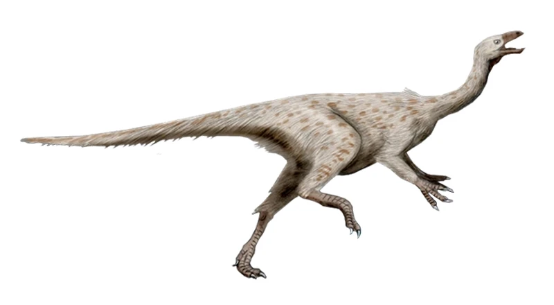 Ilustración paleontológica de Beishanlong