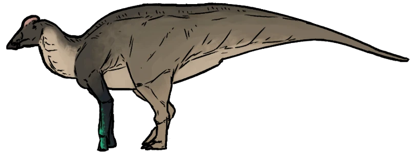 Ilustración paleontológica de Blasisaurus