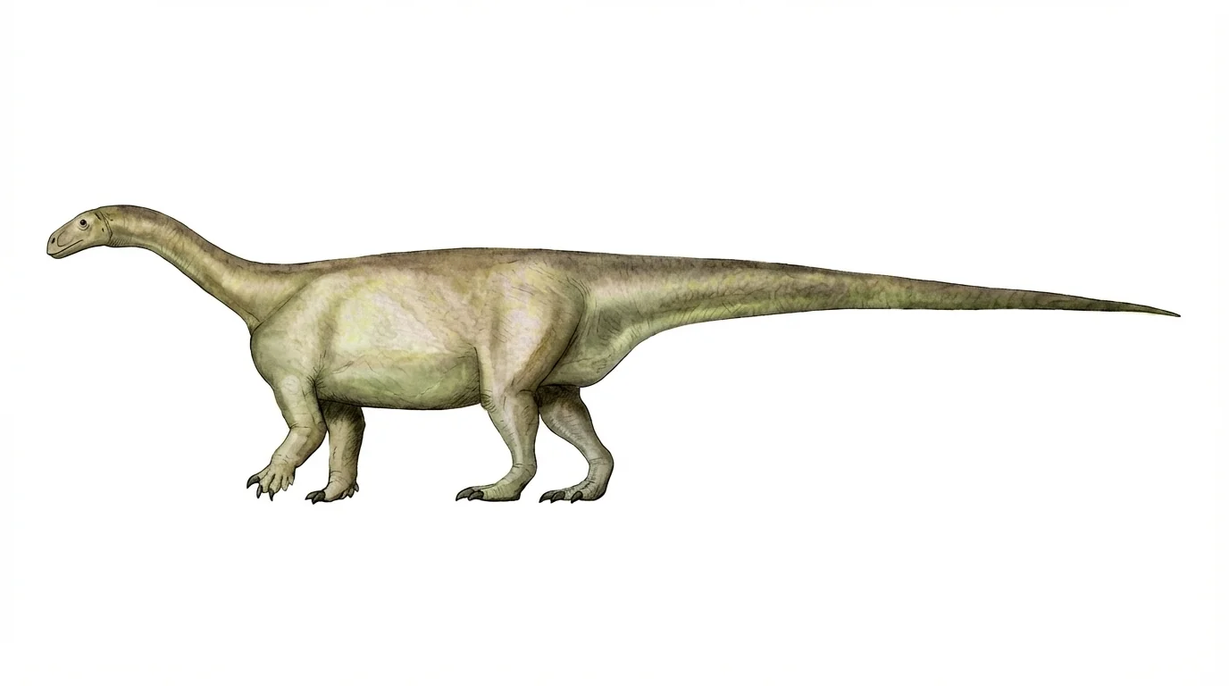 Ilustración paleontológica de Blikanasaurus
