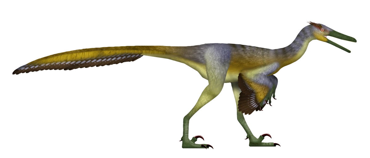 Ilustración paleontológica de Buitreraptor