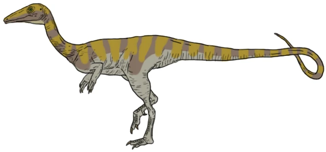 Ilustración paleontológica de Camposaurus