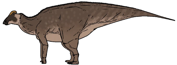 Ilustración paleontológica de Canardia