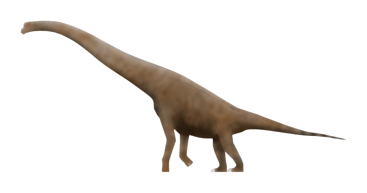 Ilustración paleontológica de Cedarosaurus