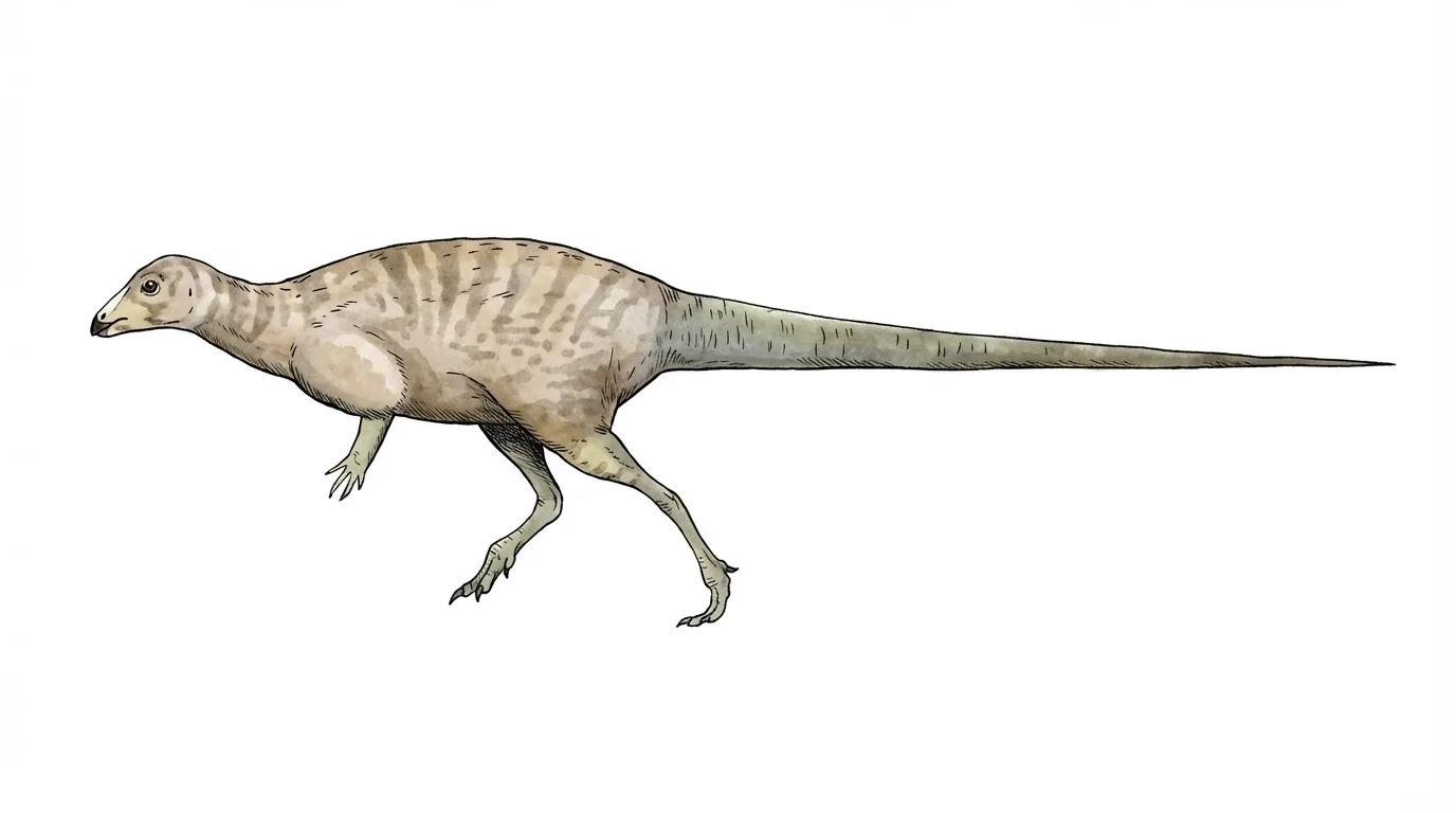 Ilustración paleontológica de Changmiania