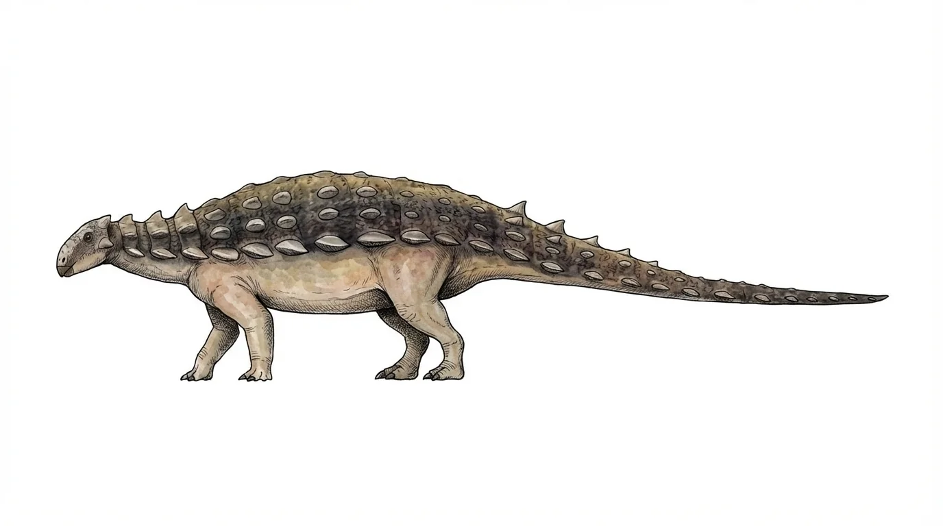 Ilustración paleontológica de Chuanqilong