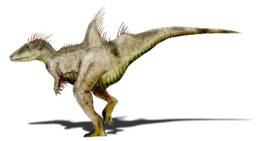 Ilustración paleontológica de Concavenator
