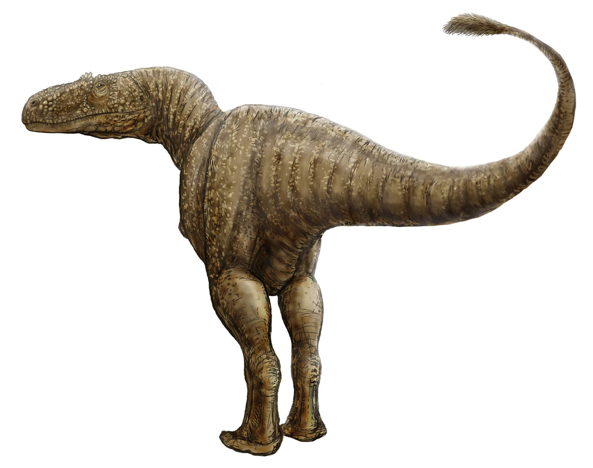 Ilustración paleontológica de Condorraptor