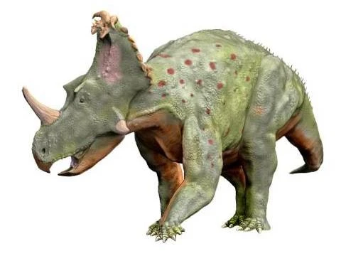 Ilustración paleontológica de Coronosaurus