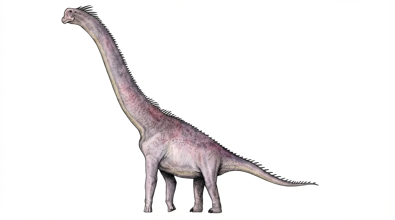 Ilustración paleontológica de Daanosaurus