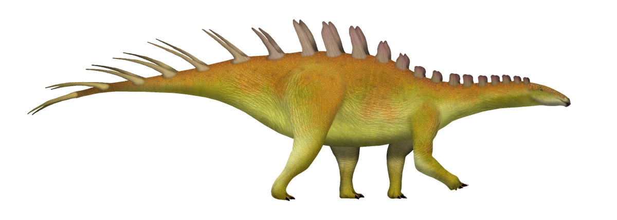 Ilustración paleontológica de Dacentrurus