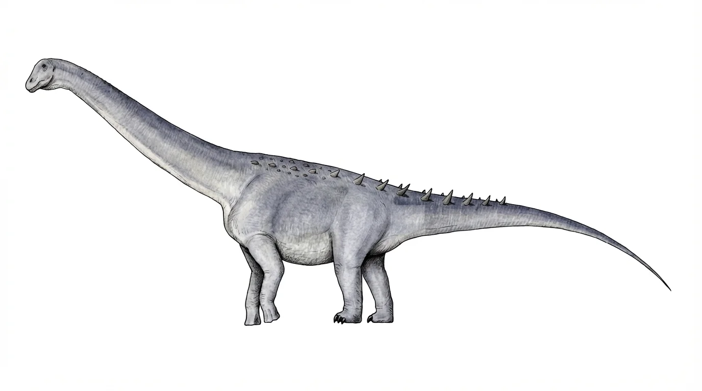Ilustración paleontológica de Elaltitan