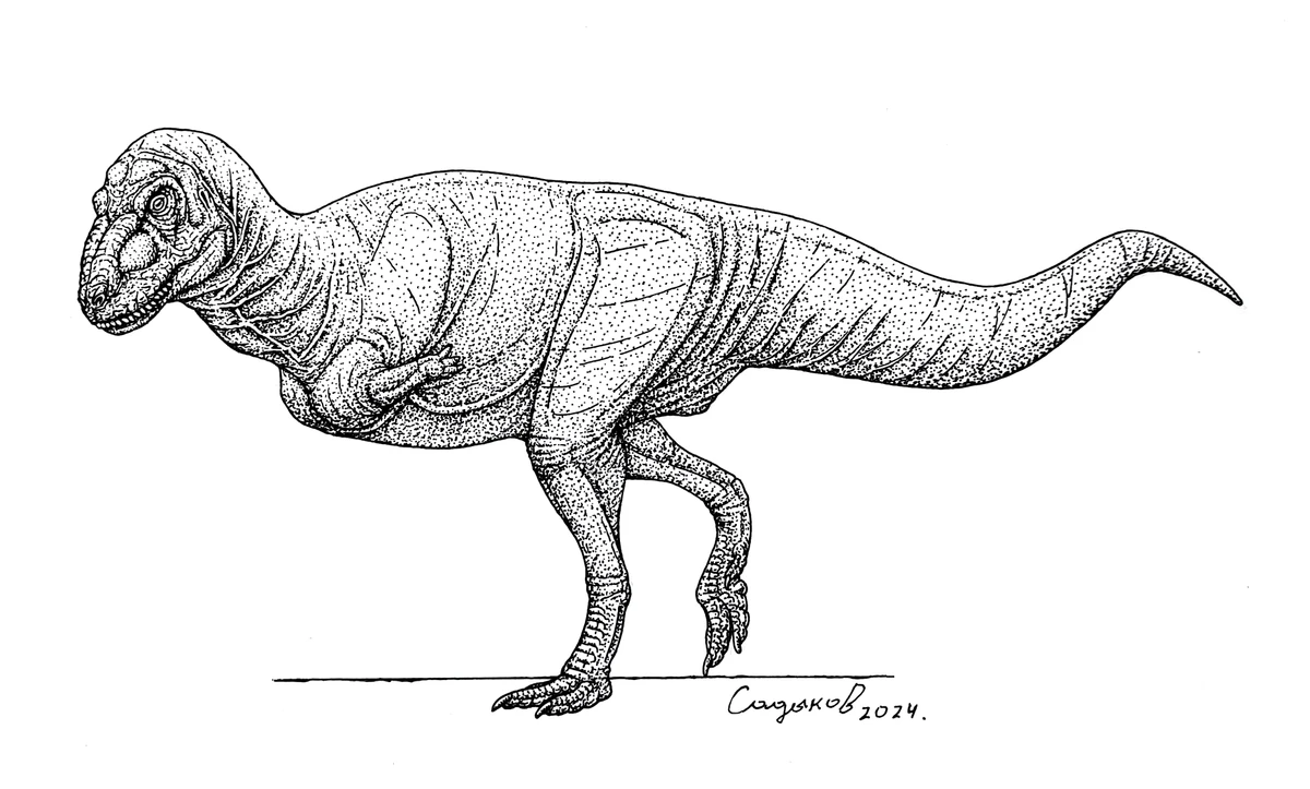 Ilustración paleontológica de Elemgasem