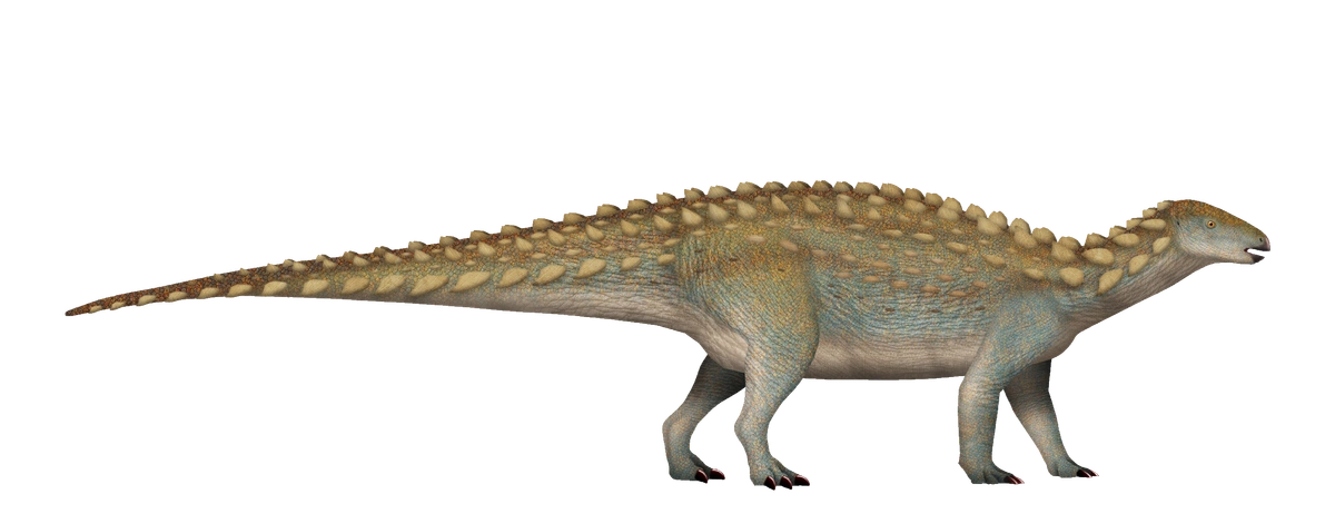 Ilustración paleontológica de Emausaurus