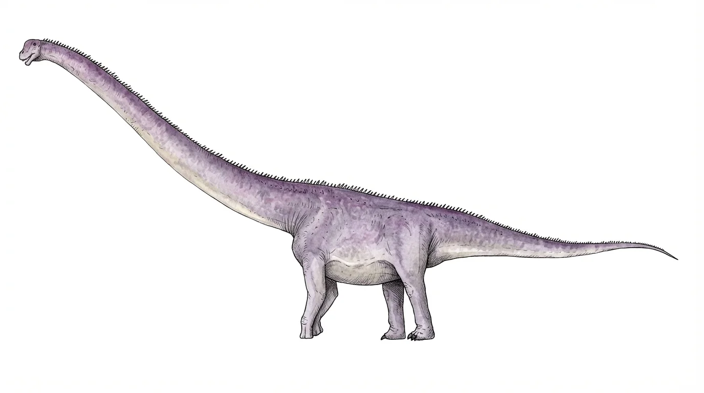 Ilustración paleontológica de Eomamenchisaurus