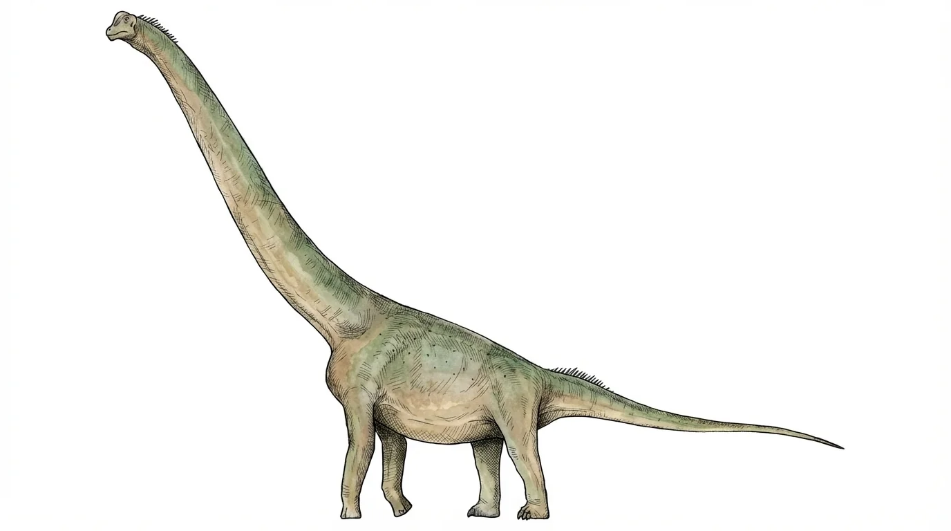 Ilustración paleontológica de Fusuisaurus