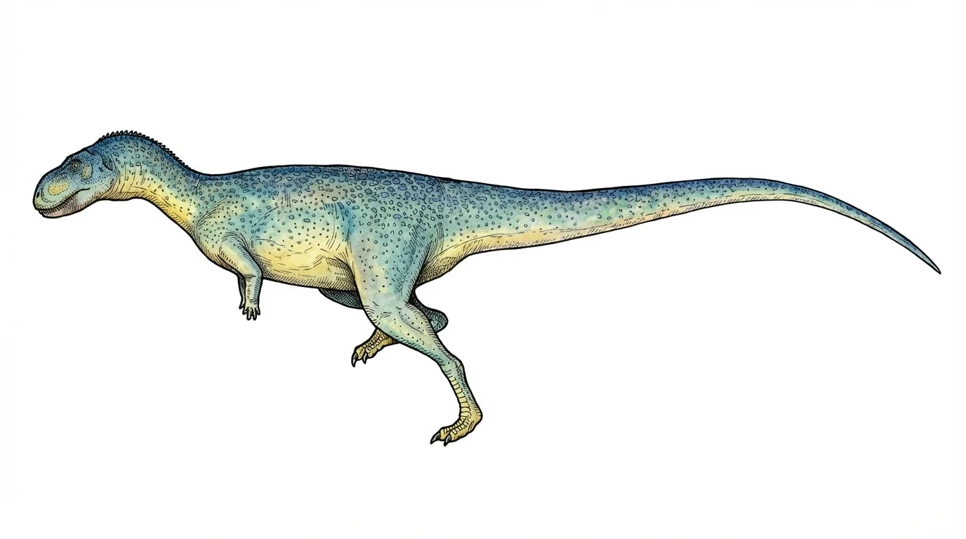 Ilustración paleontológica de Genusaurus
