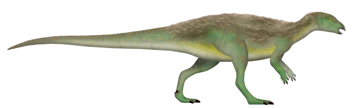Ilustración paleontológica de Gideonmantellia