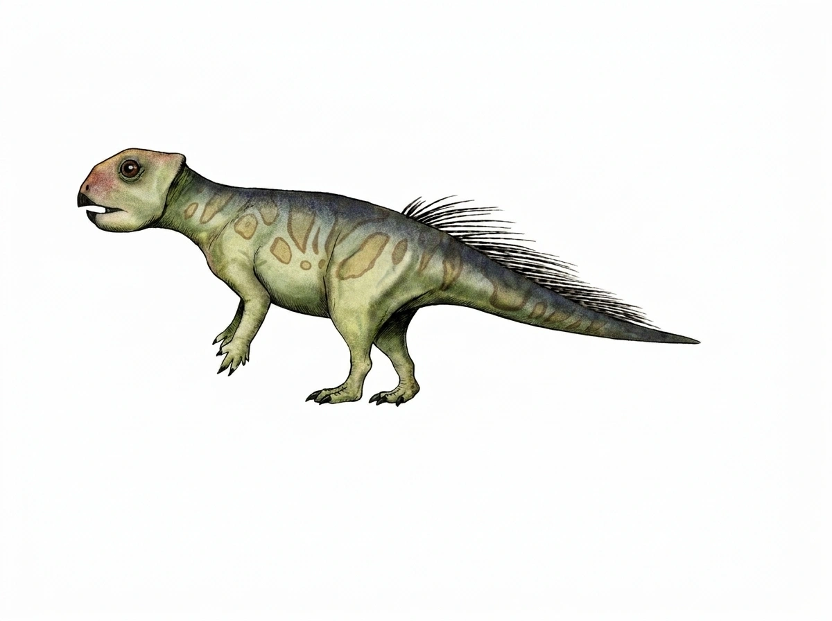 Ilustración paleontológica de Gobiceratops