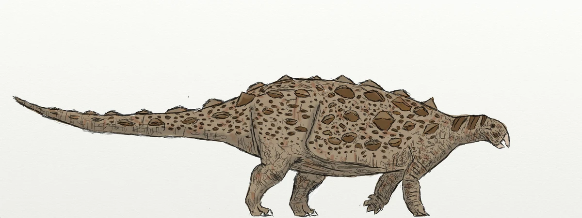 Ilustración paleontológica de Gobisaurus