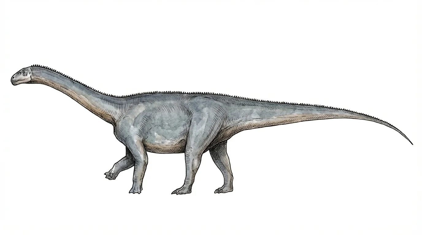 Ilustración paleontológica de Gongxianosaurus