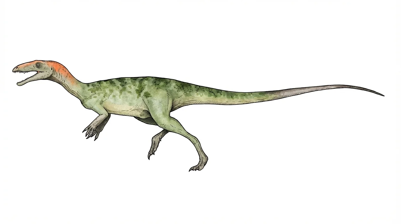 Ilustración paleontológica de Halticosaurus
