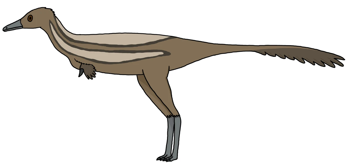 Ilustración paleontológica de Heptasteornis
