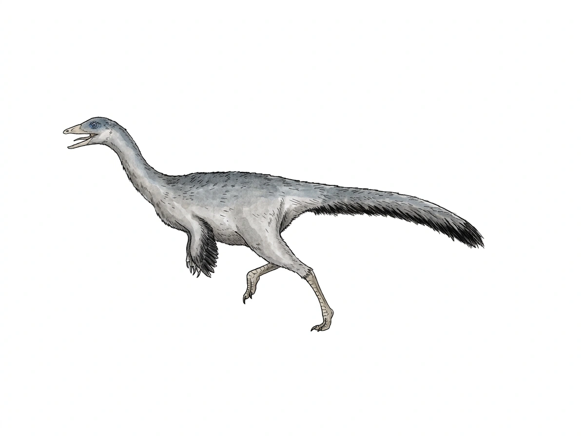 Ilustración paleontológica de Hexing