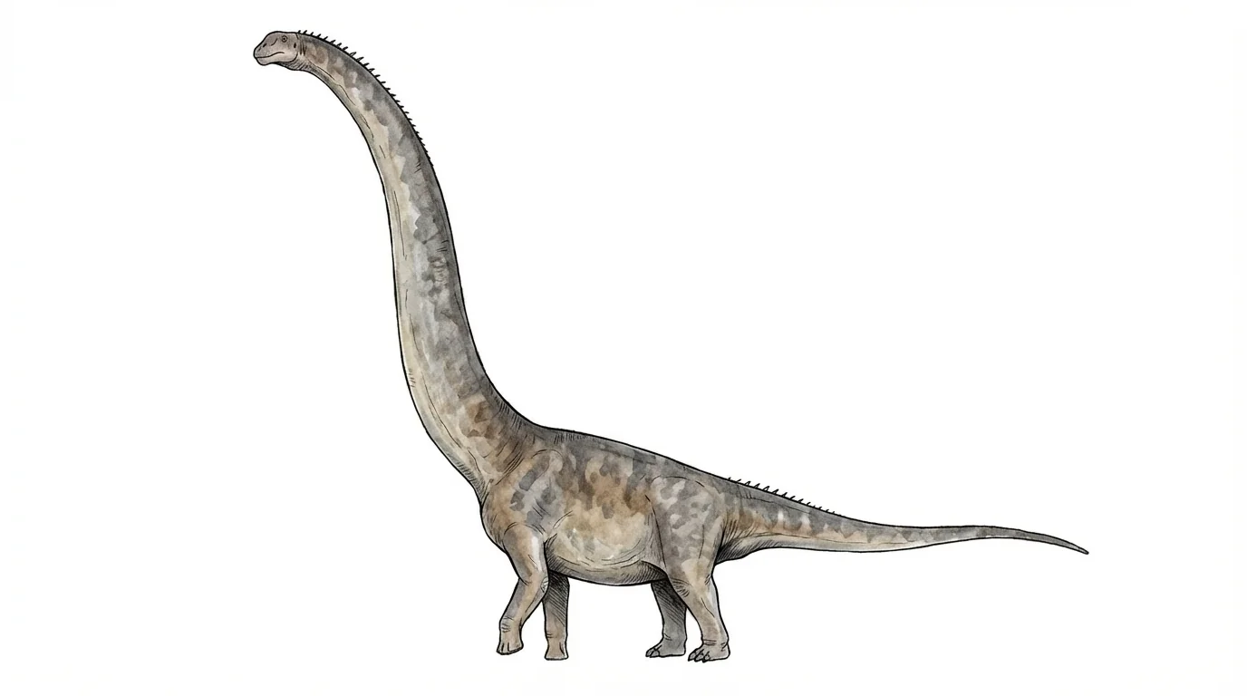 Ilustración paleontológica de Hudiesaurus