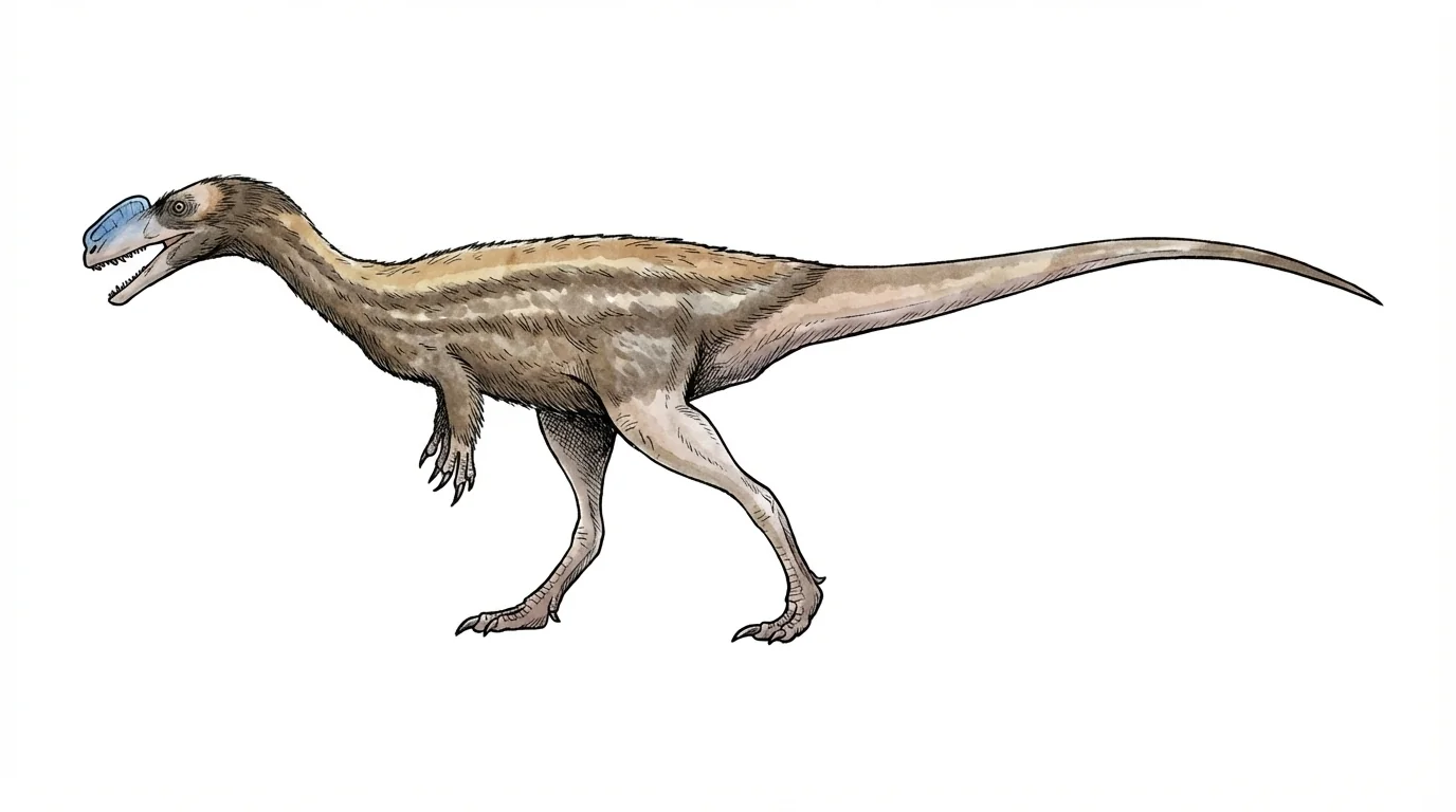 Ilustración paleontológica de Iliosuchus