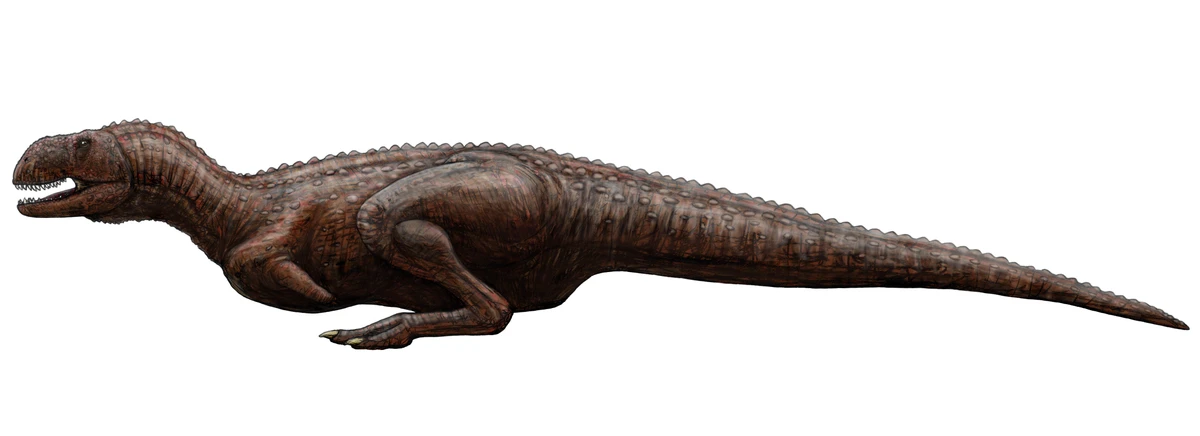 Ilustración paleontológica de Indosuchus