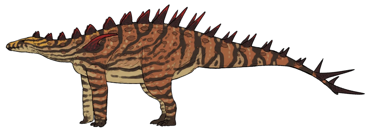 Ilustración paleontológica de Isaberrysaura