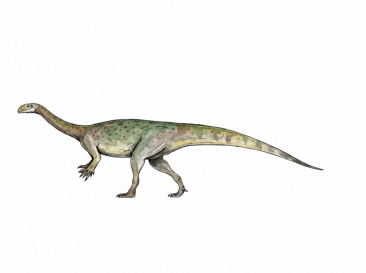 Ilustración paleontológica de Issi