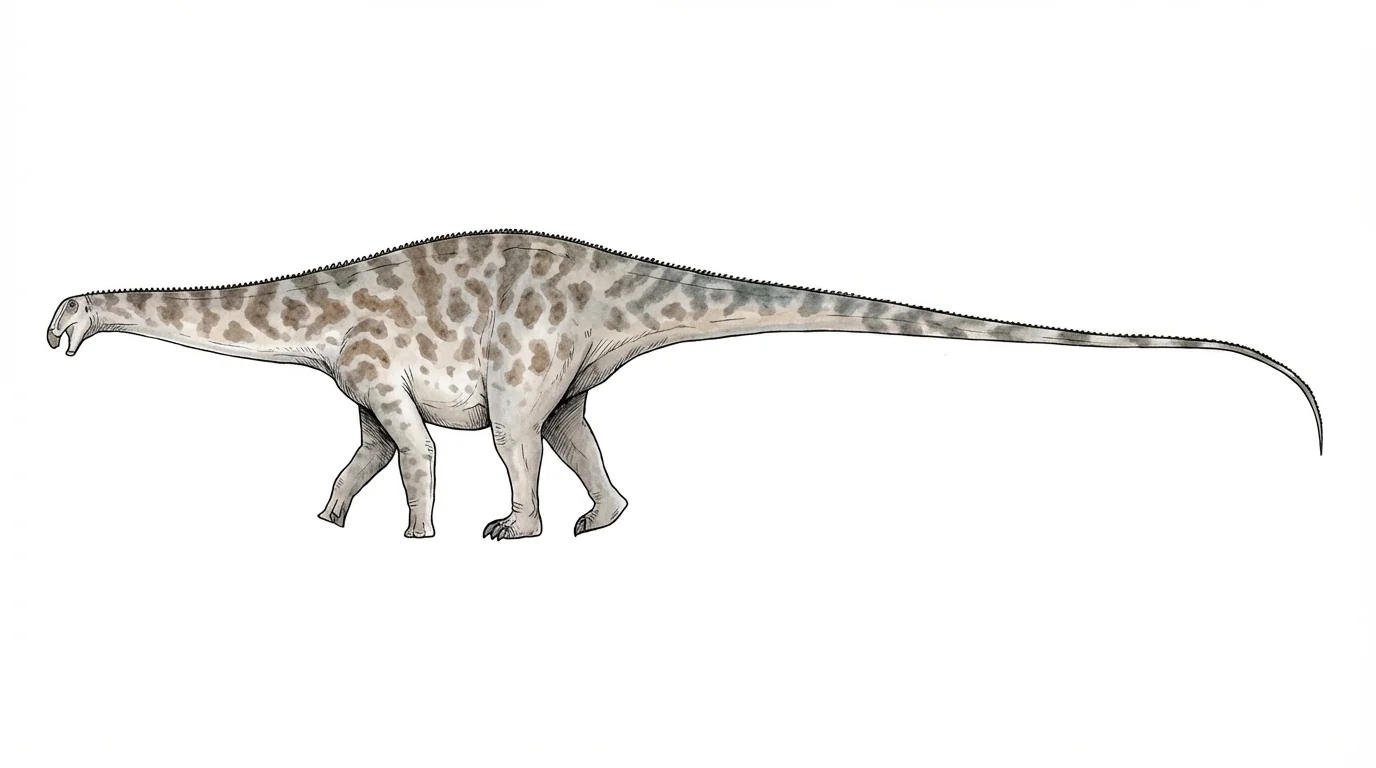 Ilustración paleontológica de Itapeuasaurus