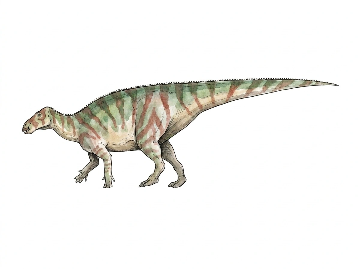 Ilustración paleontológica de Jintasaurus
