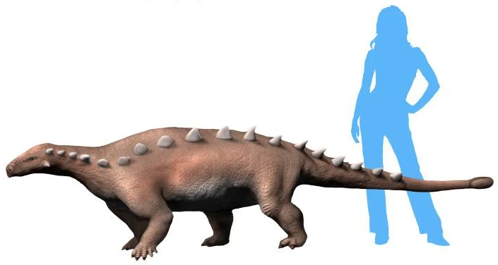 Ilustración paleontológica de Jinyunpelta