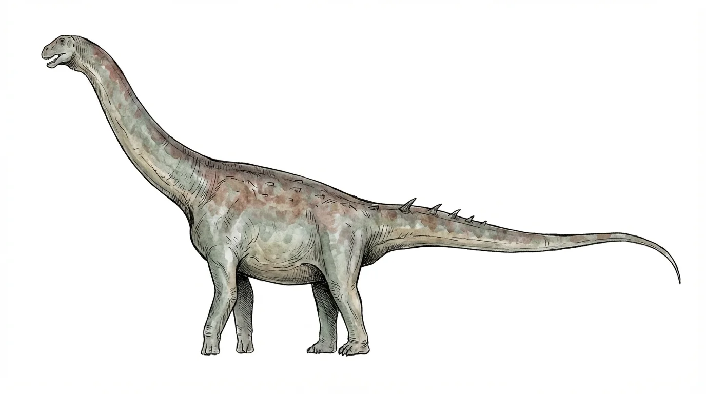 Ilustración paleontológica de Karongasaurus