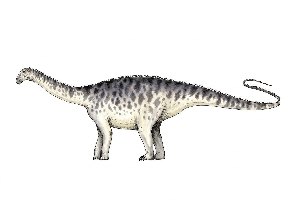Ilustración paleontológica de Katepensaurus
