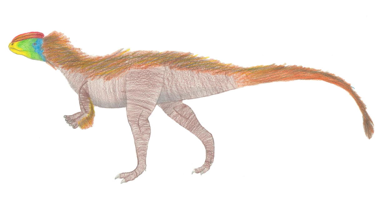 Ilustración paleontológica de Kayentavenator