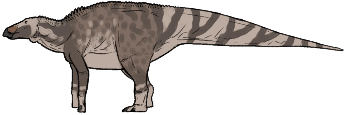 Ilustración paleontológica de Kerberosaurus