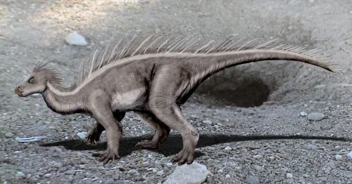 Ilustración paleontológica de Koreanosaurus