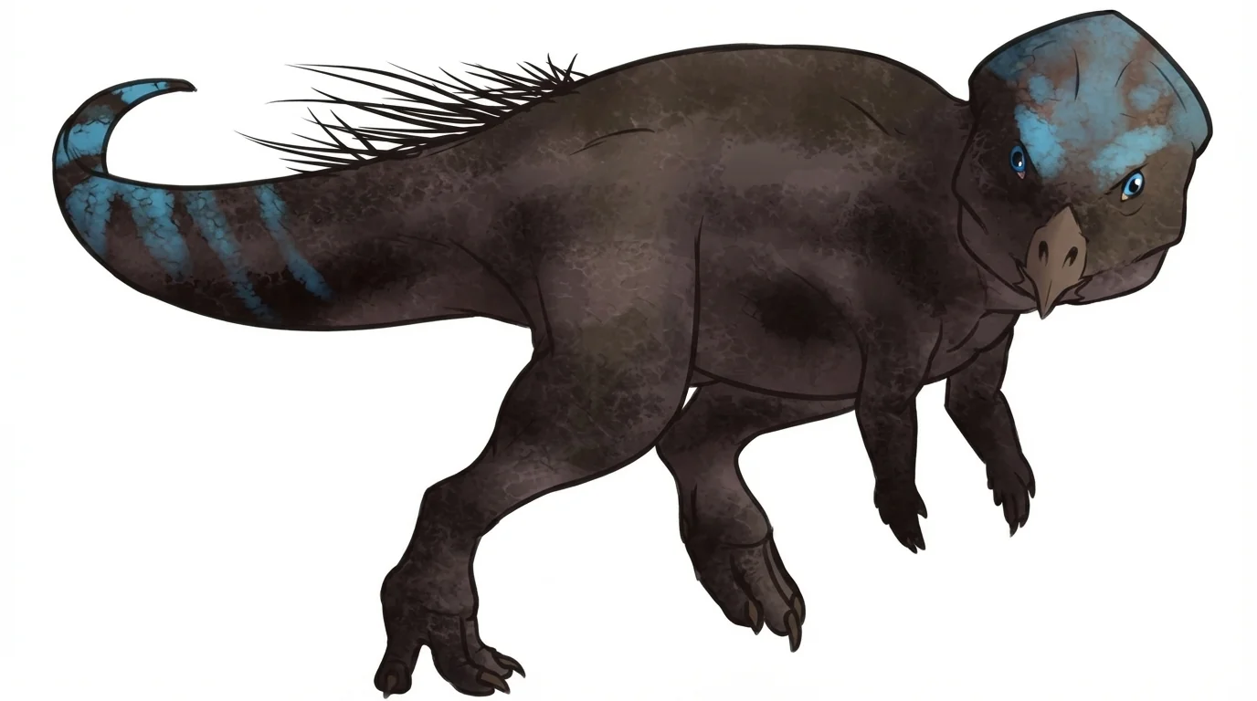 Ilustración paleontológica de Kulceratops
