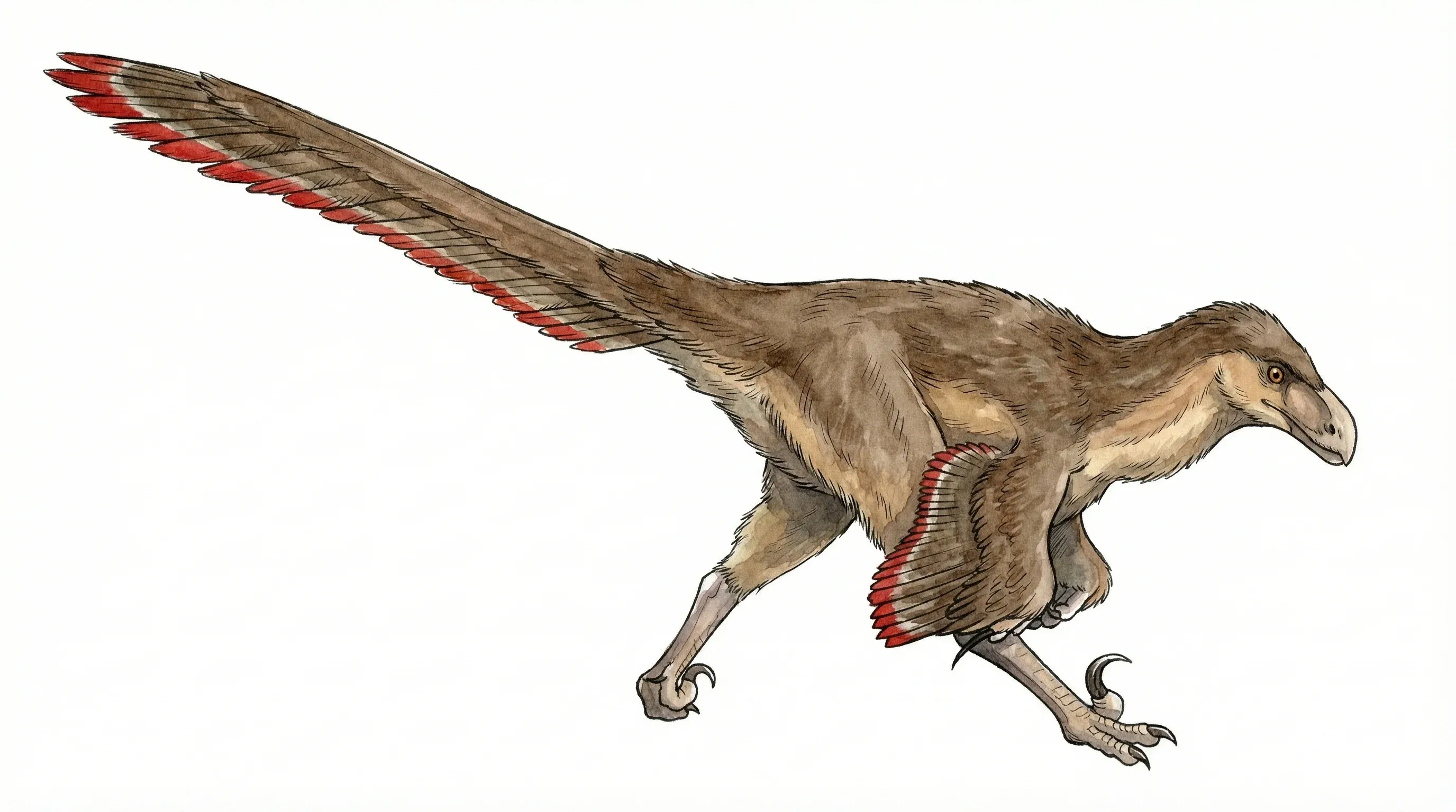 Ilustración paleontológica de Kuru