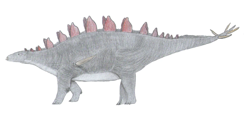 Ilustración paleontológica de Lexovisaurus