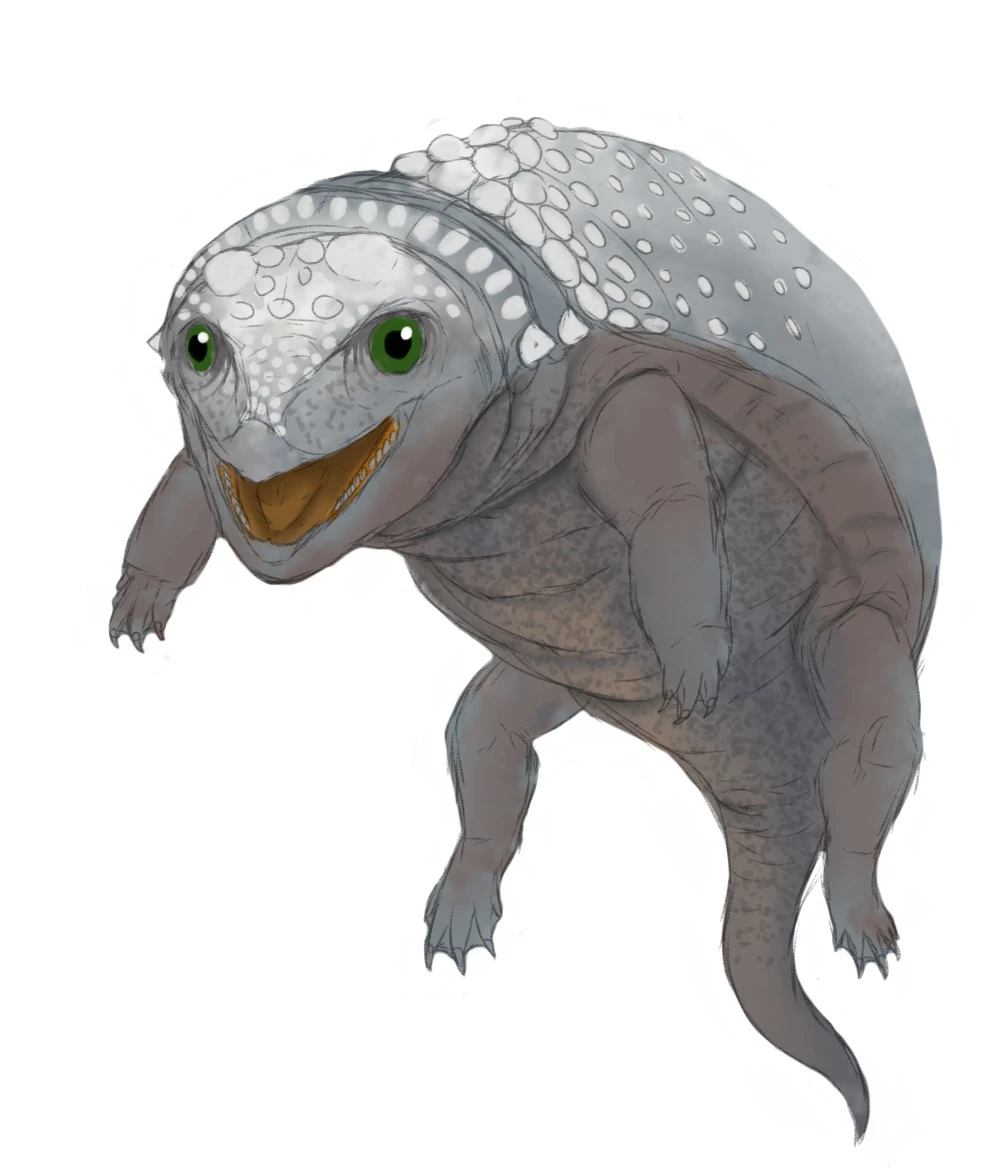 Ilustración paleontológica de Liaoningosaurus