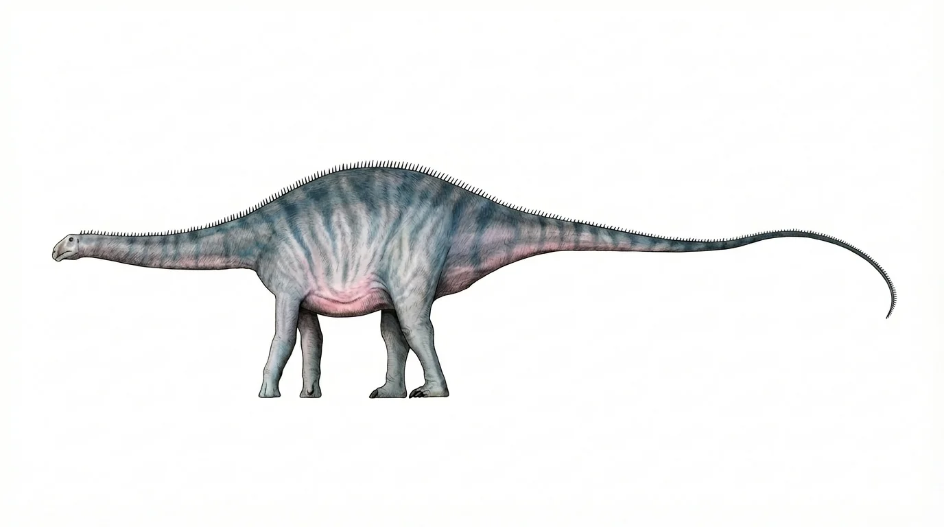 Ilustración paleontológica de Limaysaurus