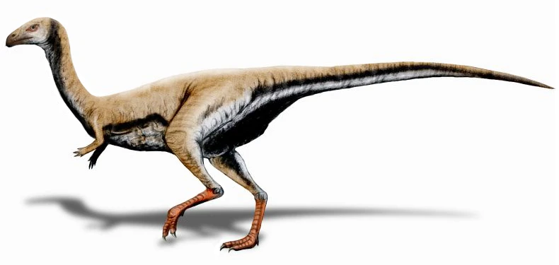 Ilustración paleontológica de Limusaurus