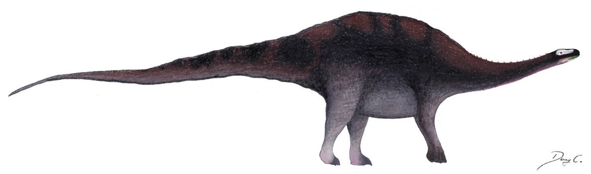 Ilustración paleontológica de Lingwulong