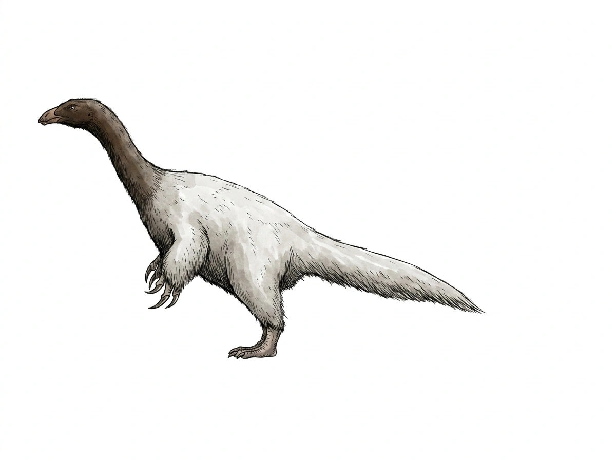 Ilustración paleontológica de Lingyuanosaurus